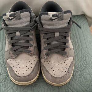 Nike Charcoal and Light Gray Dunks